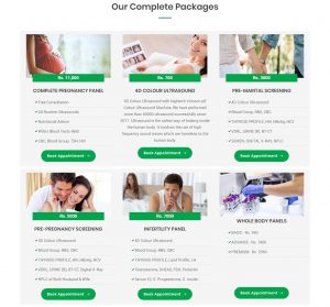 Website Designing of Dr Rupali's MEdical and Diagnostics by Crisp Multimedia Solutions Pvt. Ltd.