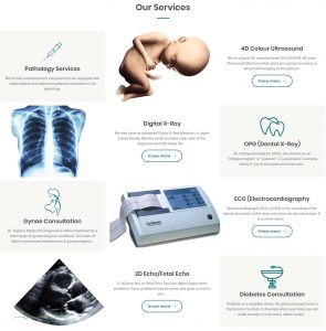 Website Designing of Dr Rupali's MEdical and Diagnostics by Crisp Multimedia Solutions Pvt. Ltd.